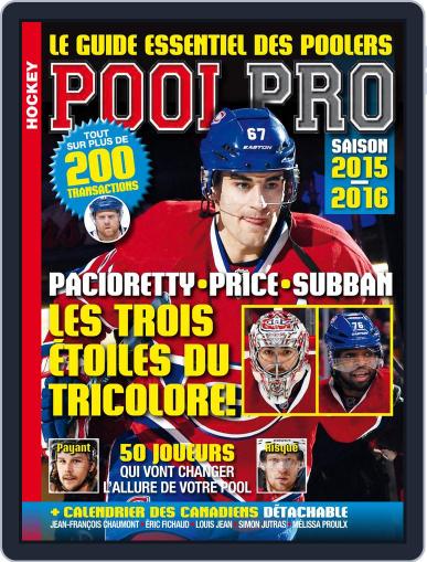 Pool Pro August 1st, 2015 Digital Back Issue Cover