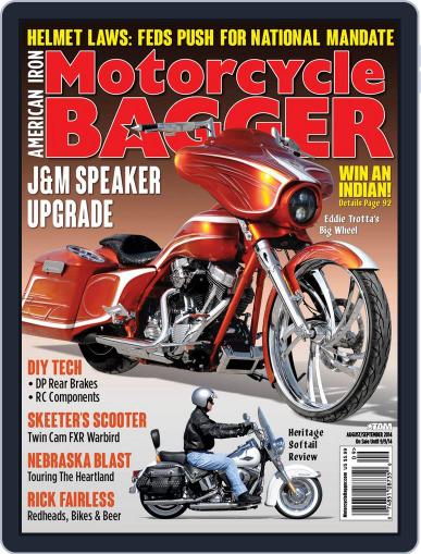 Motorcycle Bagger July 24th, 2014 Digital Back Issue Cover