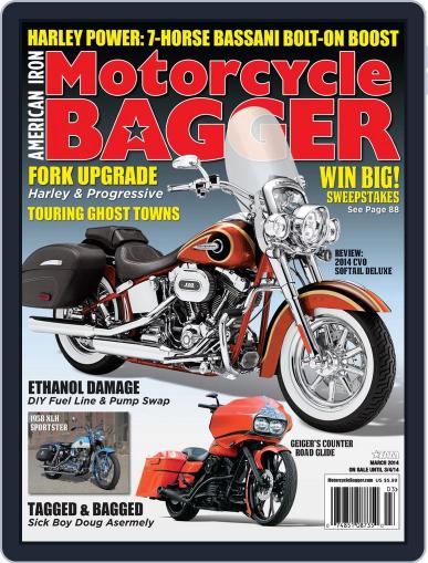 Motorcycle Bagger January 28th, 2014 Digital Back Issue Cover