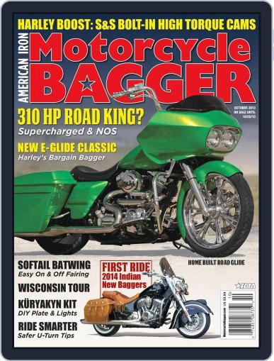 Motorcycle Bagger August 29th, 2013 Digital Back Issue Cover