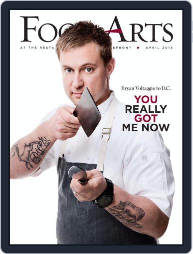 Food Arts April 2nd, 2013 Digital Back Issue Cover