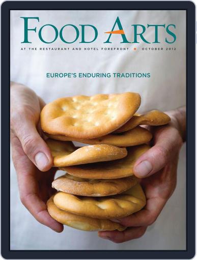 Food Arts October 15th, 2012 Digital Back Issue Cover