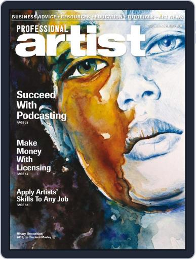 Professional Artist October 1st, 2018 Digital Back Issue Cover
