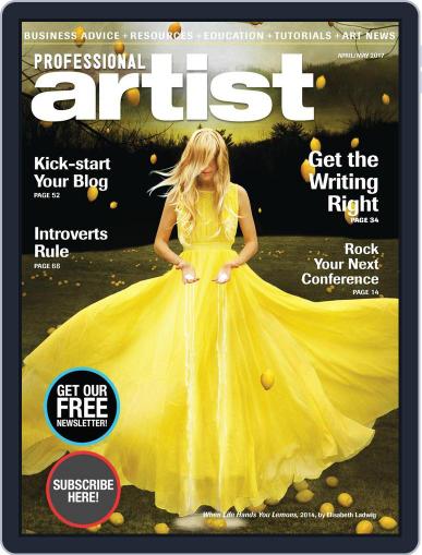 Professional Artist February 17th, 2017 Digital Back Issue Cover