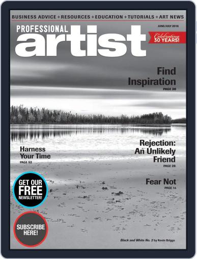 Professional Artist May 2nd, 2016 Digital Back Issue Cover
