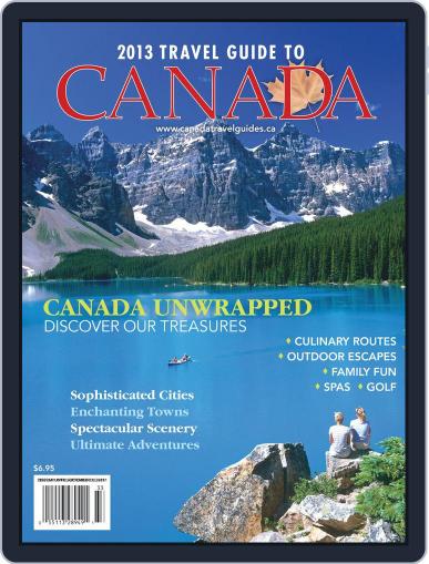 Travel Guide To Canada March 26th, 2013 Digital Back Issue Cover