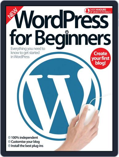 Wordpress For Beginners August 3rd, 2016 Digital Back Issue Cover