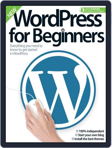 Wordpress For Beginners February 1st, 2016 Digital Back Issue Cover