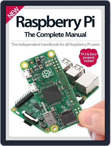 Raspberry Pi The Complete Manual June 1st, 2016 Digital Back Issue Cover