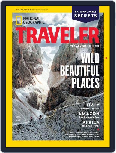 National Geographic Traveler Interactive October 1st, 2019 Digital Back Issue Cover