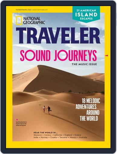 National Geographic Traveler Interactive August 1st, 2019 Digital Back Issue Cover