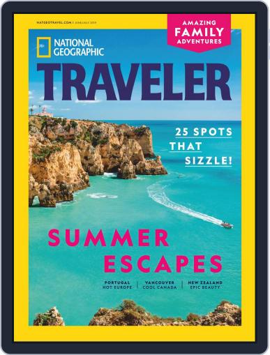 National Geographic Traveler Interactive June 1st, 2019 Digital Back Issue Cover
