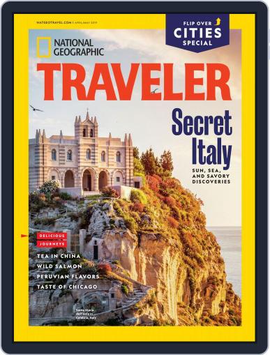 National Geographic Traveler Interactive April 1st, 2019 Digital Back Issue Cover