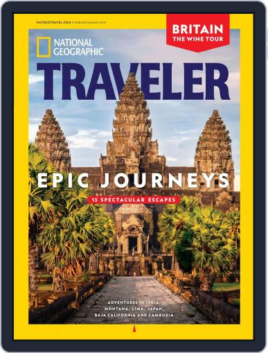 National Geographic Traveler Interactive February 1st, 2019 Digital Back Issue Cover