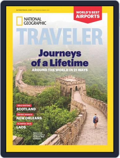 National Geographic Traveler Interactive October 1st, 2018 Digital Back Issue Cover