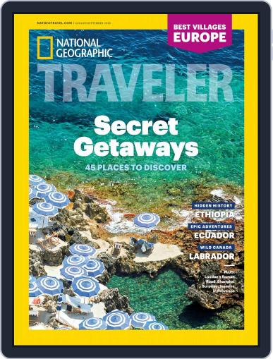 National Geographic Traveler Interactive August 1st, 2018 Digital Back Issue Cover