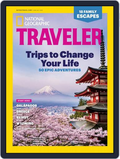 National Geographic Traveler Interactive June 1st, 2018 Digital Back Issue Cover