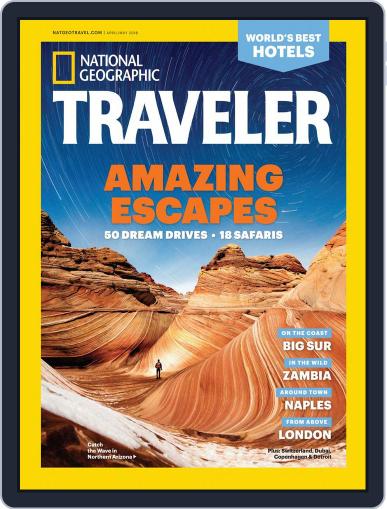 National Geographic Traveler Interactive April 1st, 2018 Digital Back Issue Cover