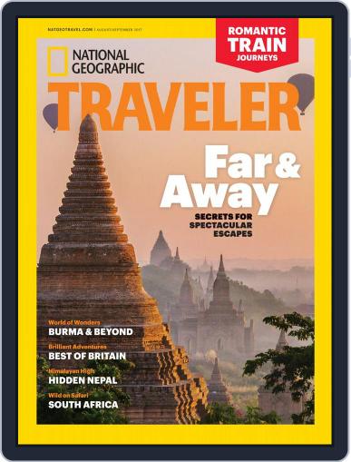National Geographic Traveler Interactive August 1st, 2017 Digital Back Issue Cover