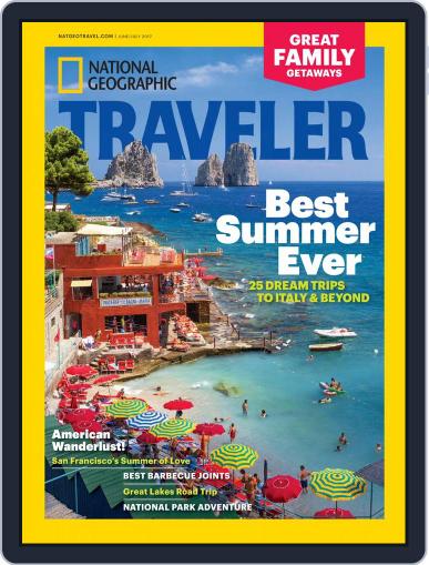National Geographic Traveler Interactive June 1st, 2017 Digital Back Issue Cover