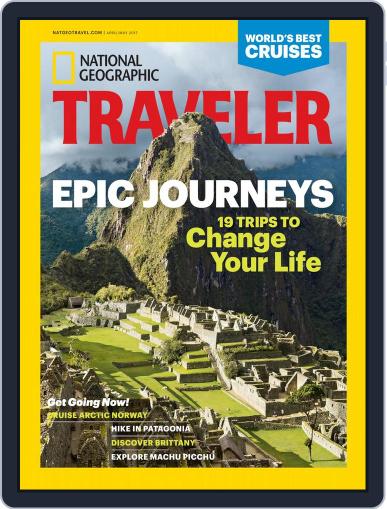 National Geographic Traveler Interactive April 1st, 2017 Digital Back Issue Cover