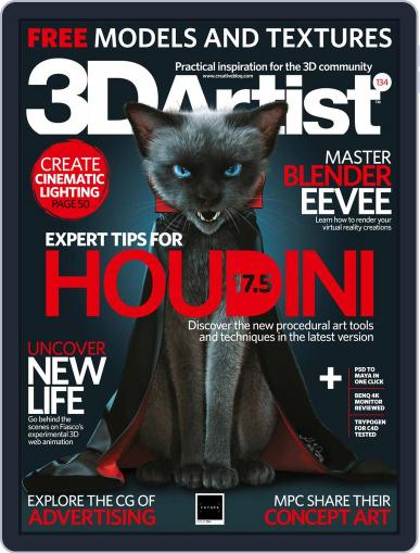3D Artist October 1st, 2019 Digital Back Issue Cover