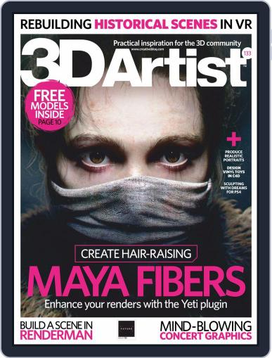 3D Artist September 1st, 2019 Digital Back Issue Cover