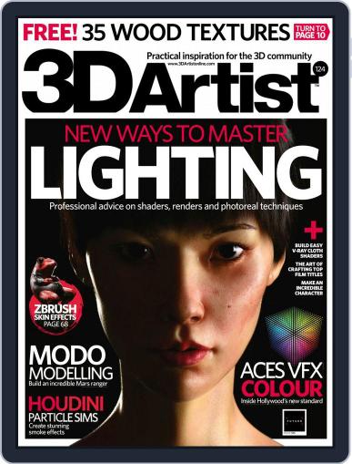3D Artist December 1st, 2018 Digital Back Issue Cover