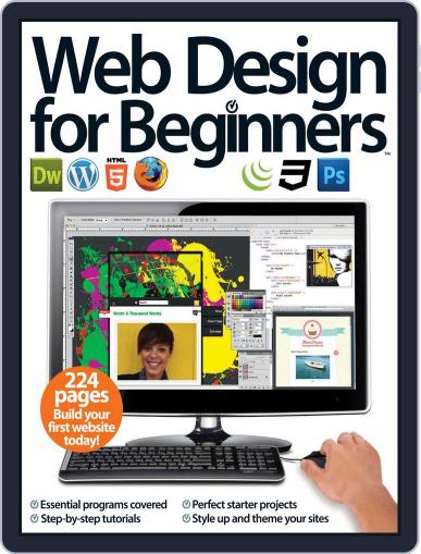 Web Design For Beginners September 1st, 2012 Digital Back Issue Cover