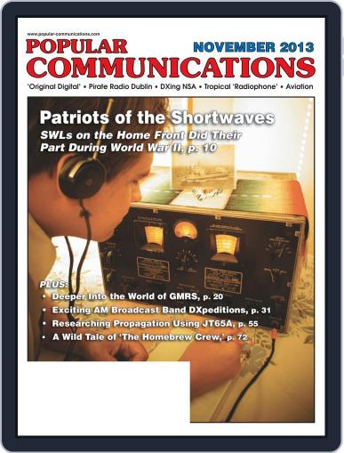 Popular Communications November 22nd, 2013 Digital Back Issue Cover