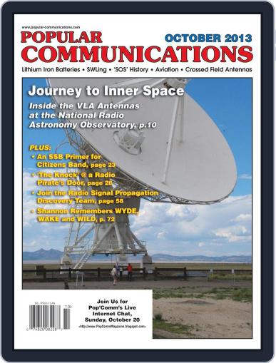Popular Communications October 1st, 2013 Digital Back Issue Cover