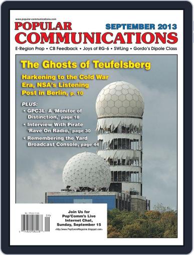 Popular Communications September 1st, 2013 Digital Back Issue Cover