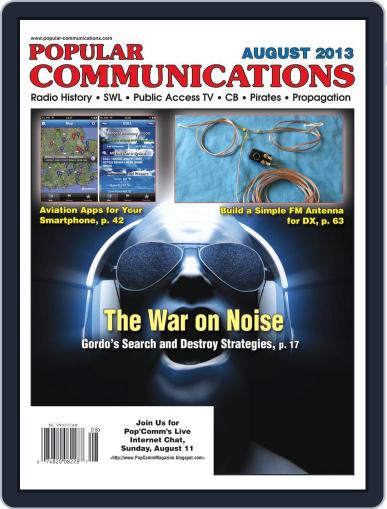 Popular Communications August 1st, 2013 Digital Back Issue Cover