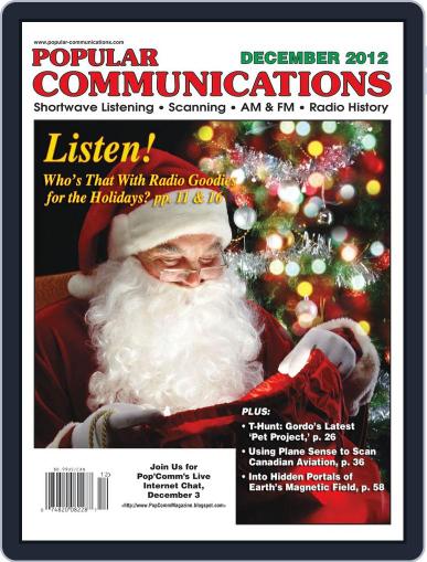 Popular Communications December 1st, 2012 Digital Back Issue Cover