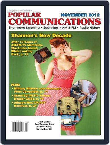 Popular Communications November 1st, 2012 Digital Back Issue Cover