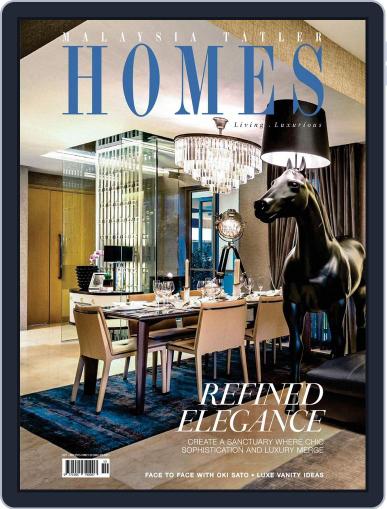 Malaysia Tatler Homes October 1st, 2015 Digital Back Issue Cover
