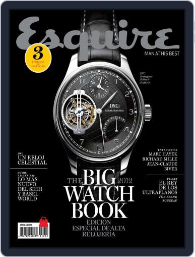 Esquire: The Big Watch Book July 31st, 2012 Digital Back Issue Cover