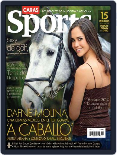 Caras Sports January 8th, 2013 Digital Back Issue Cover