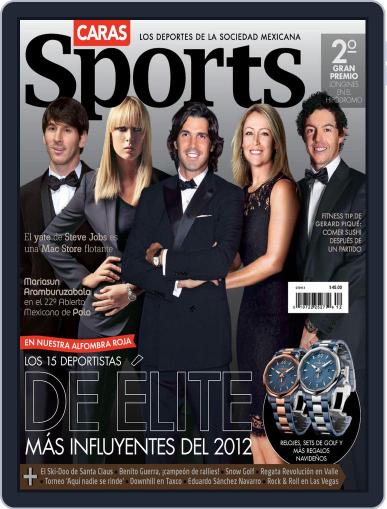 Caras Sports December 11th, 2012 Digital Back Issue Cover
