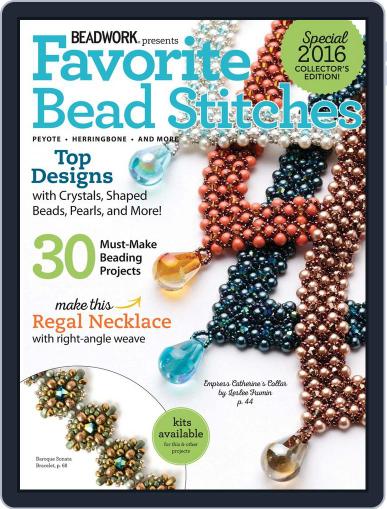 Favorite Bead Stitches April 5th, 2016 Digital Back Issue Cover