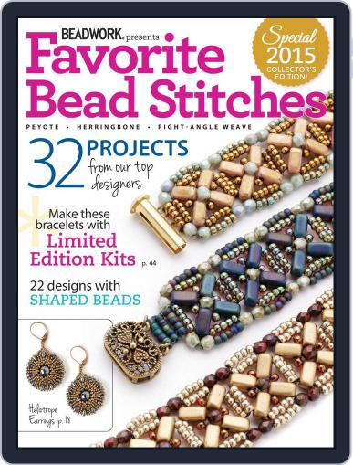 Favorite Bead Stitches April 8th, 2015 Digital Back Issue Cover