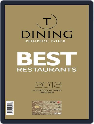Philippines' Best Restaurants January 4th, 2018 Digital Back Issue Cover