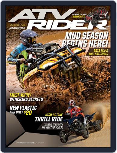 Atv Rider July 1st, 2013 Digital Back Issue Cover