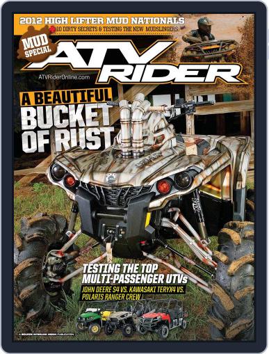 Atv Rider June 21st, 2012 Digital Back Issue Cover