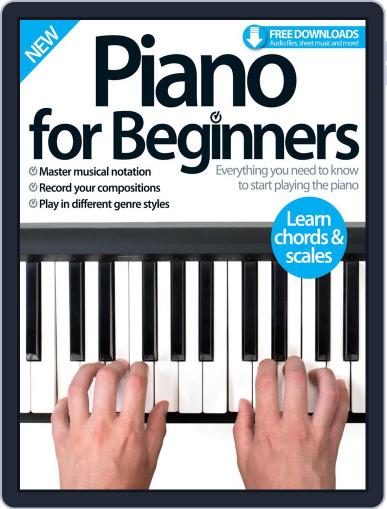 Piano For Beginners August 3rd, 2016 Digital Back Issue Cover