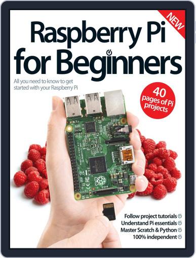 Raspberry Pi for Beginners Magazine (Digital) September 2nd, 2015 Issue Cover