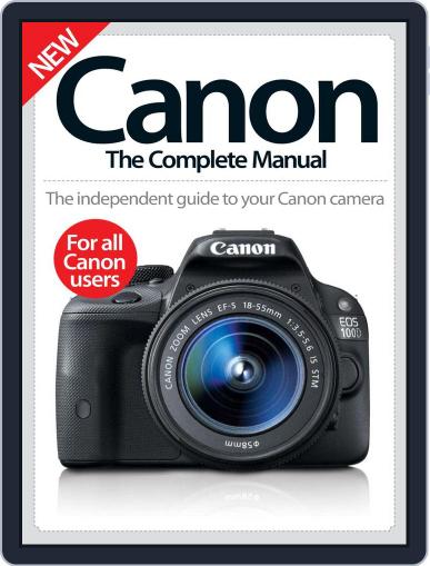 Canon The Complete Manual September 16th, 2015 Digital Back Issue Cover
