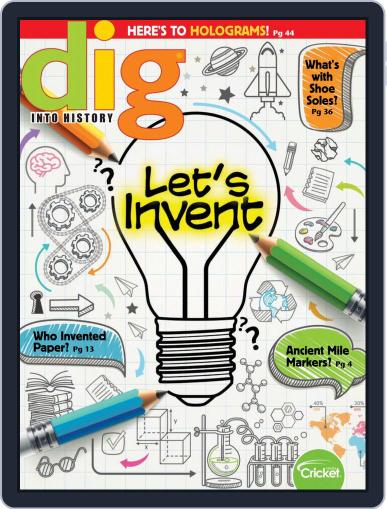 Dig History And Archaeology Magazine For Kids And Children February 1st, 2019 Digital Back Issue Cover