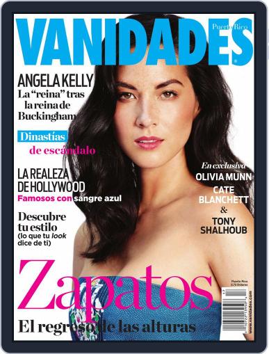 Vanidades Puerto Rico August 11th, 2014 Digital Back Issue Cover