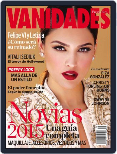 Vanidades Puerto Rico July 14th, 2014 Digital Back Issue Cover